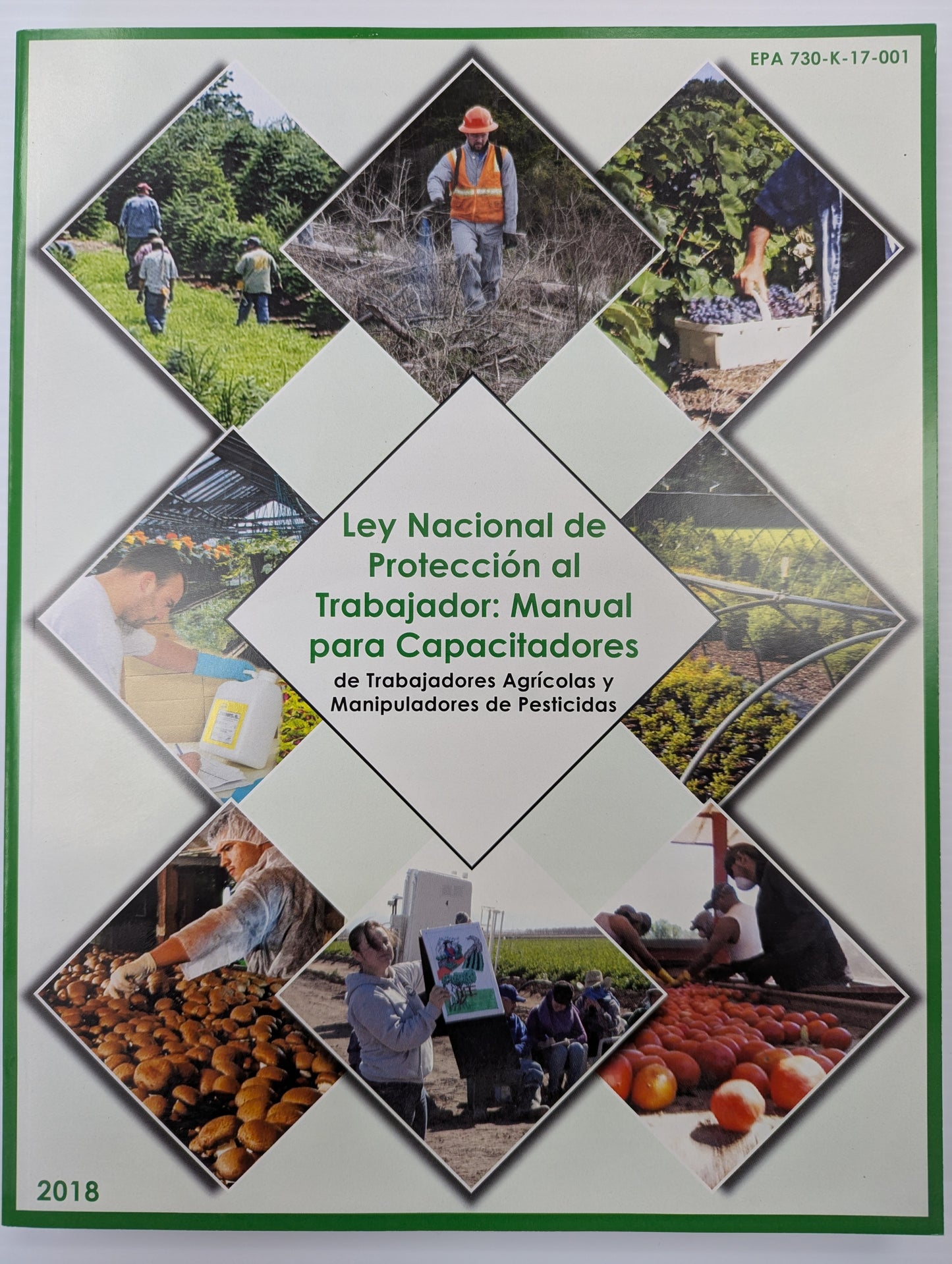 National Worker Protection Standard: A Manual for Trainers