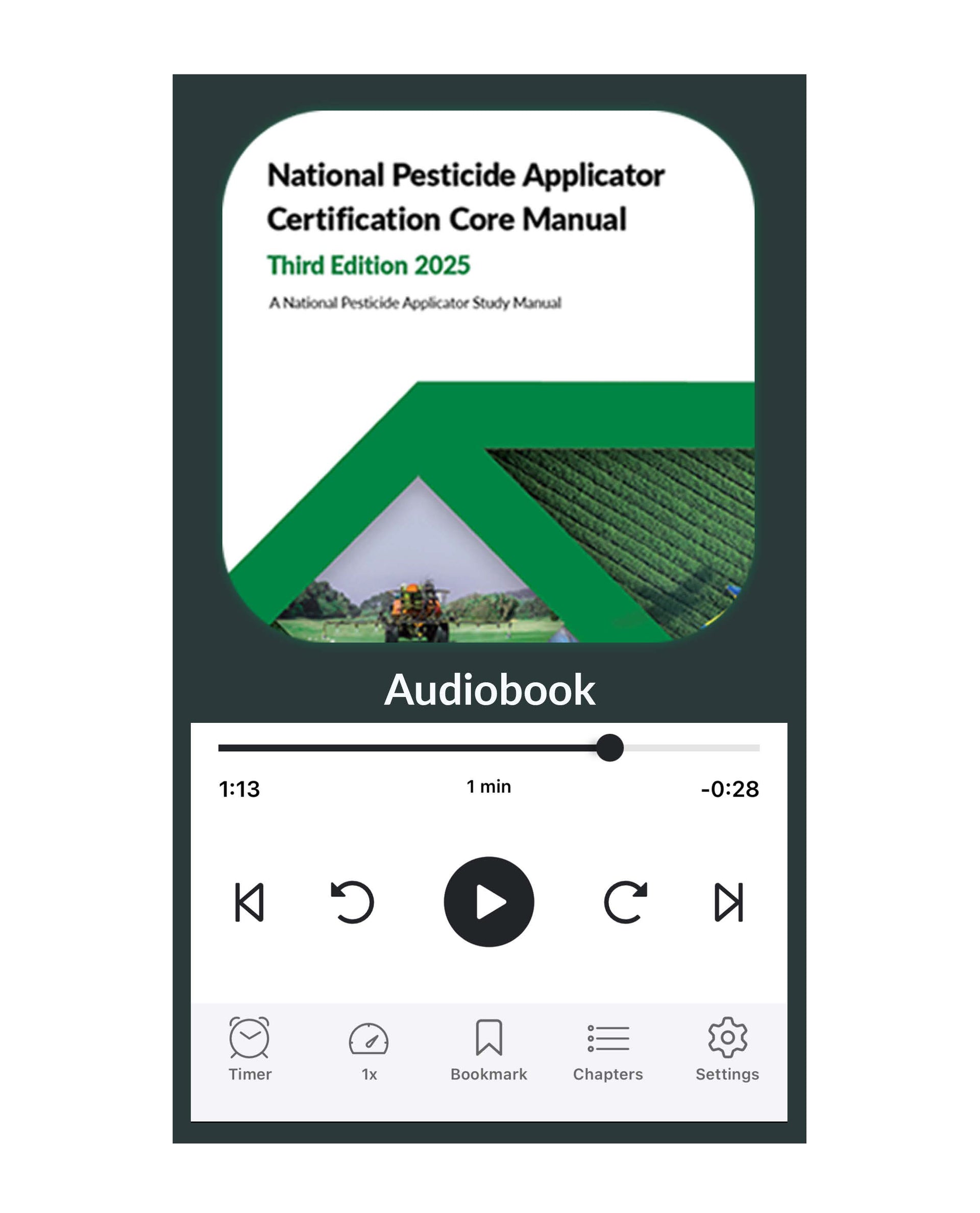 herbicide and pesticide certification National Pesticide Applicator Certification Core Audiobook