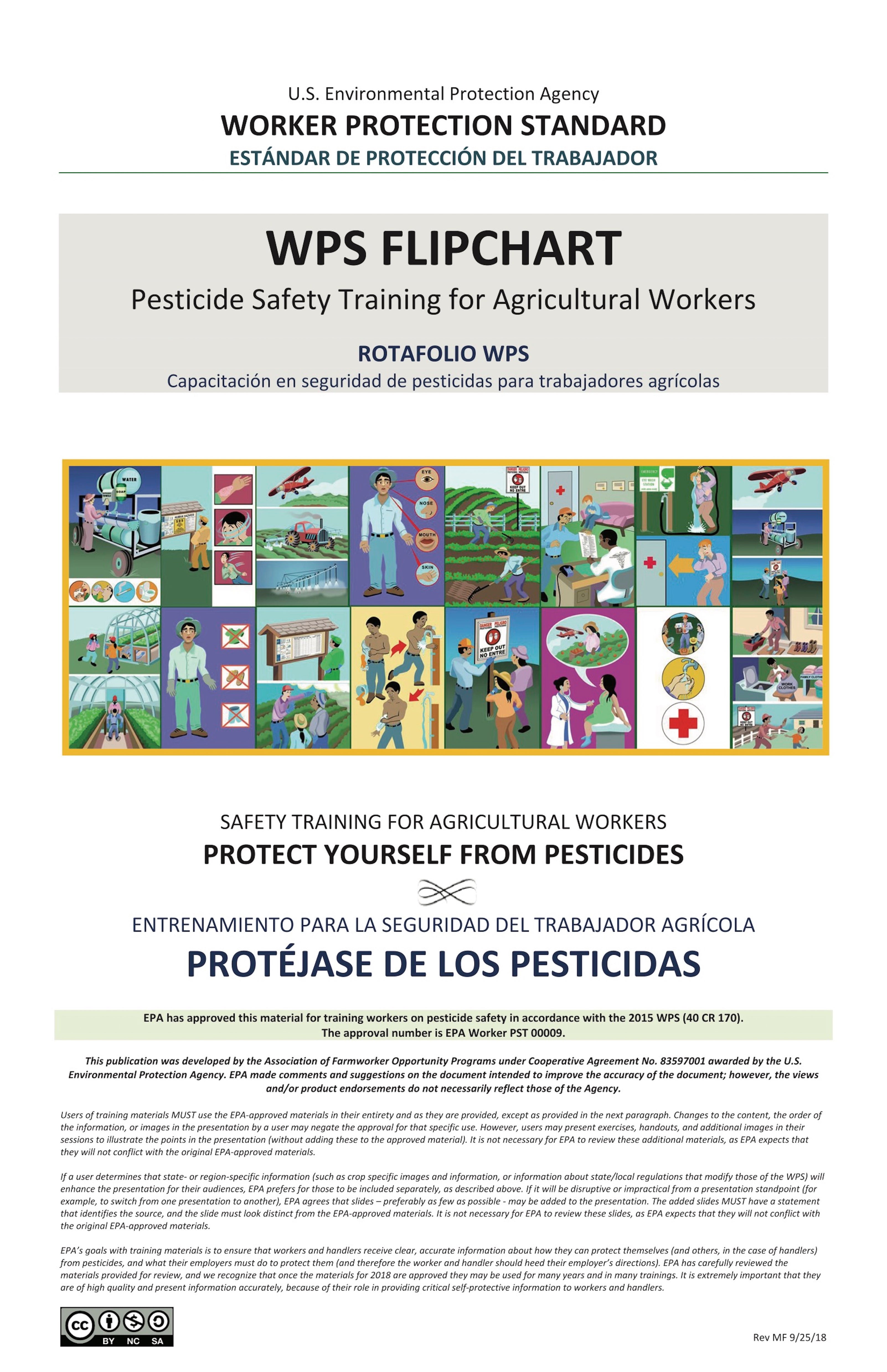 WPS Flipchart: Safety Training for Agricultural Workers--Bilingual Eng ...